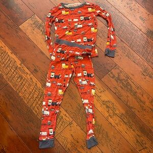 Little Sleepies train 🚂 bamboo pajamas